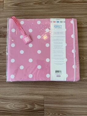 Colorbok Pink & White Polka Dot 12x12 Scrapbook NWT